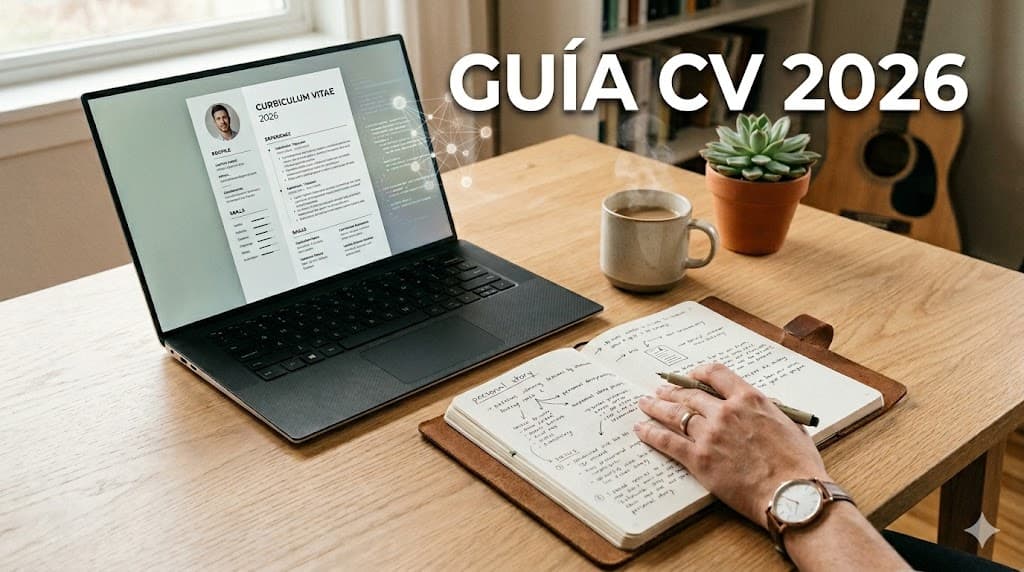 Cómo hacer un CV en 2026: guía paso a paso