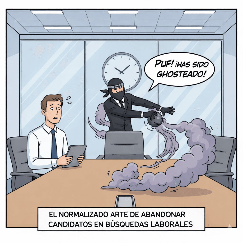 El maldito ghosteo en procesos de selección