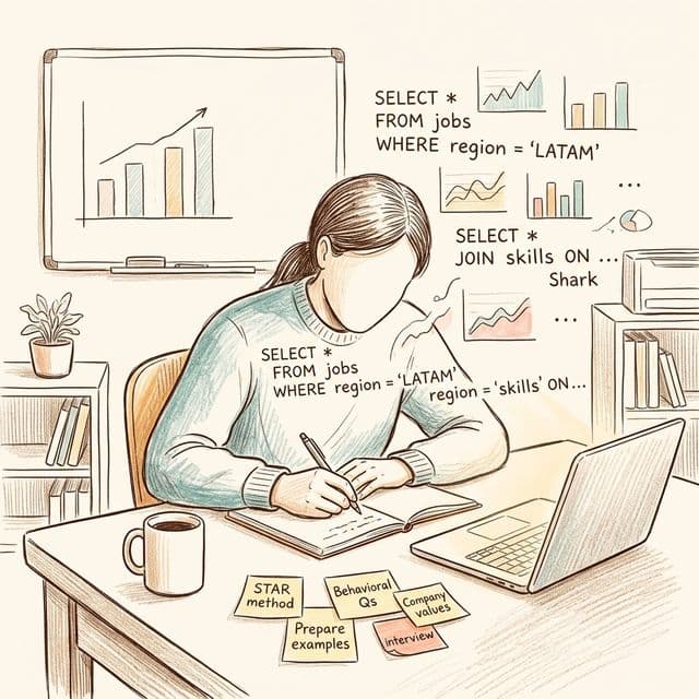 Preguntas de entrevista data analyst: guía con frameworks