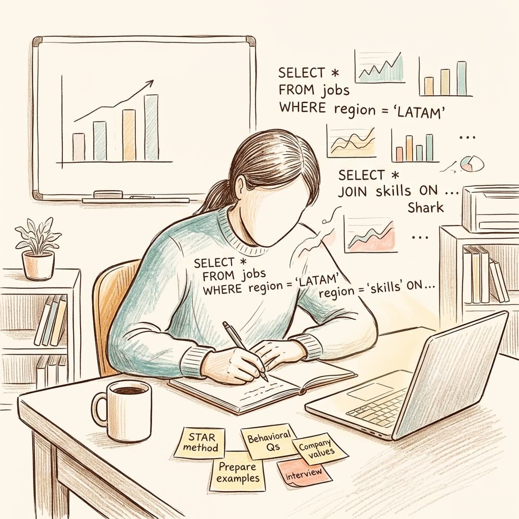 Preguntas de entrevista data analyst: guía con frameworks
