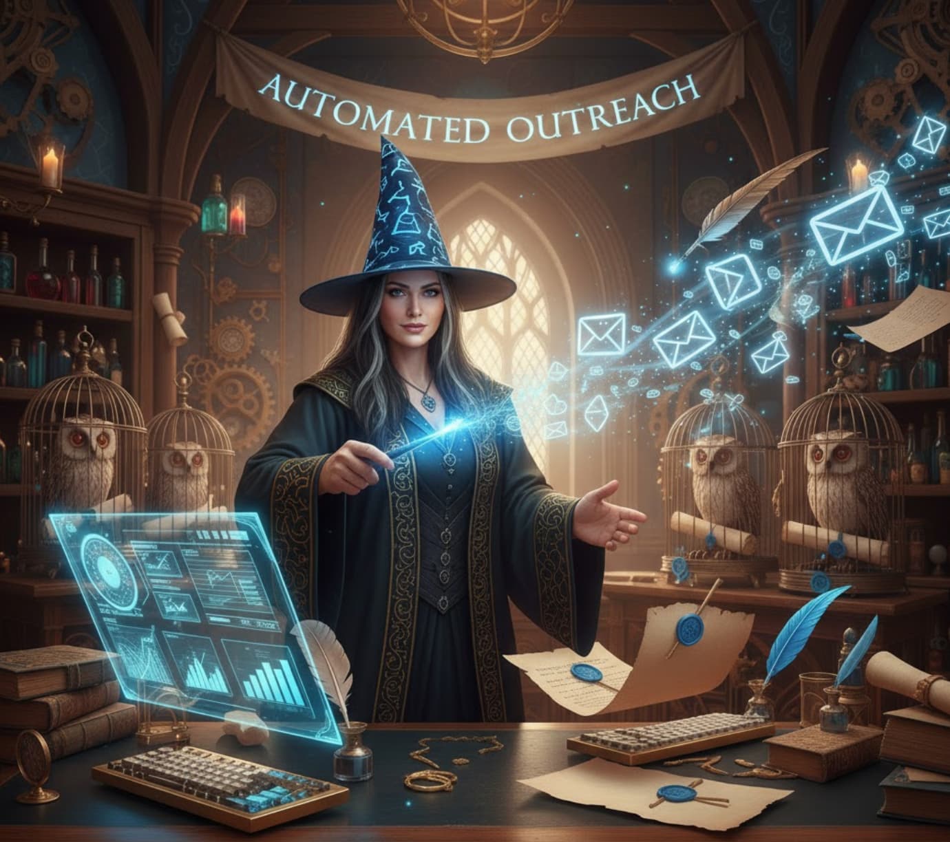 Automatización de la comunicación con candidatos con plantillas de correo de reclutamiento que suenan humanas